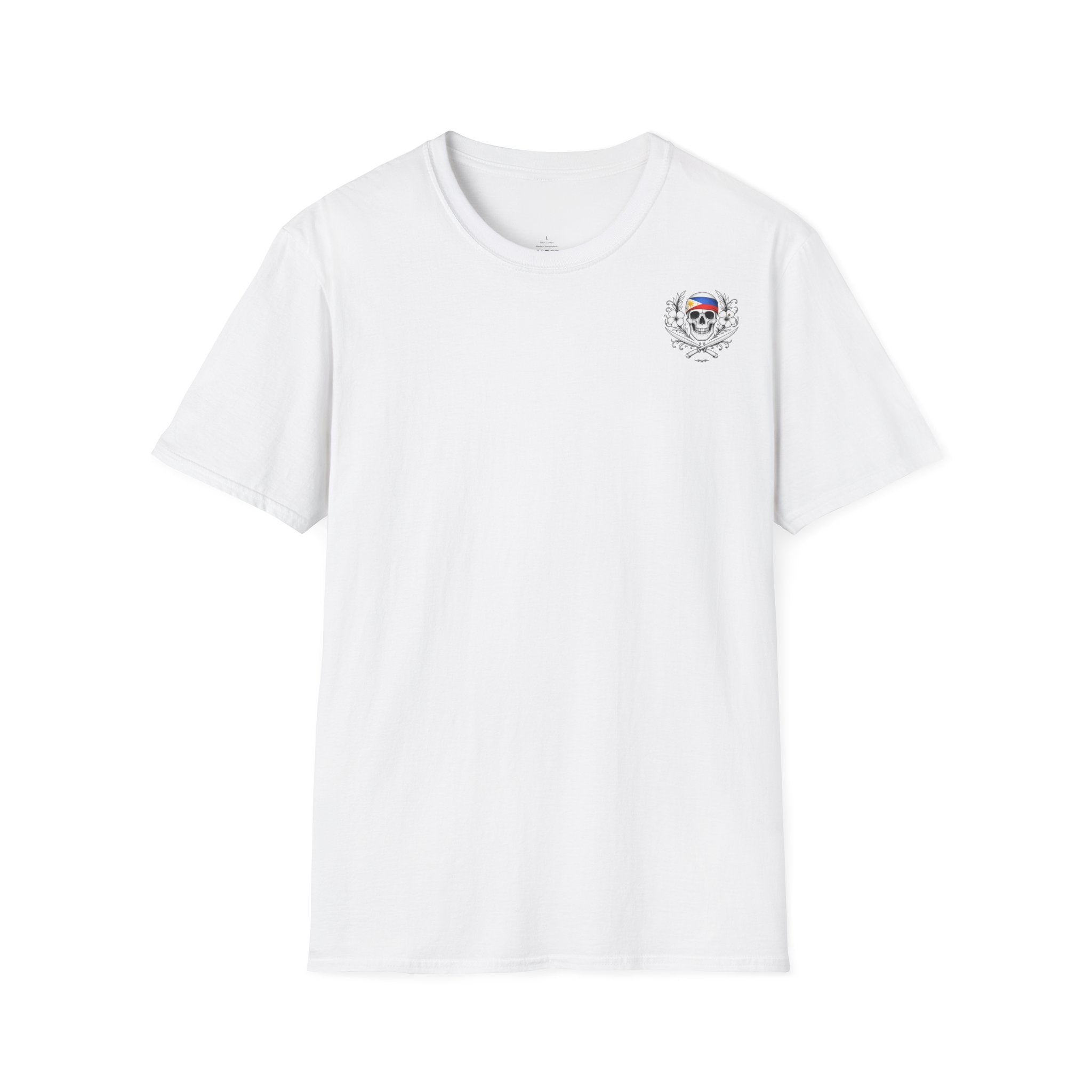 Philippines Flag Skull T-Shirt | Filipino Heritage Streetwear | Sinawali