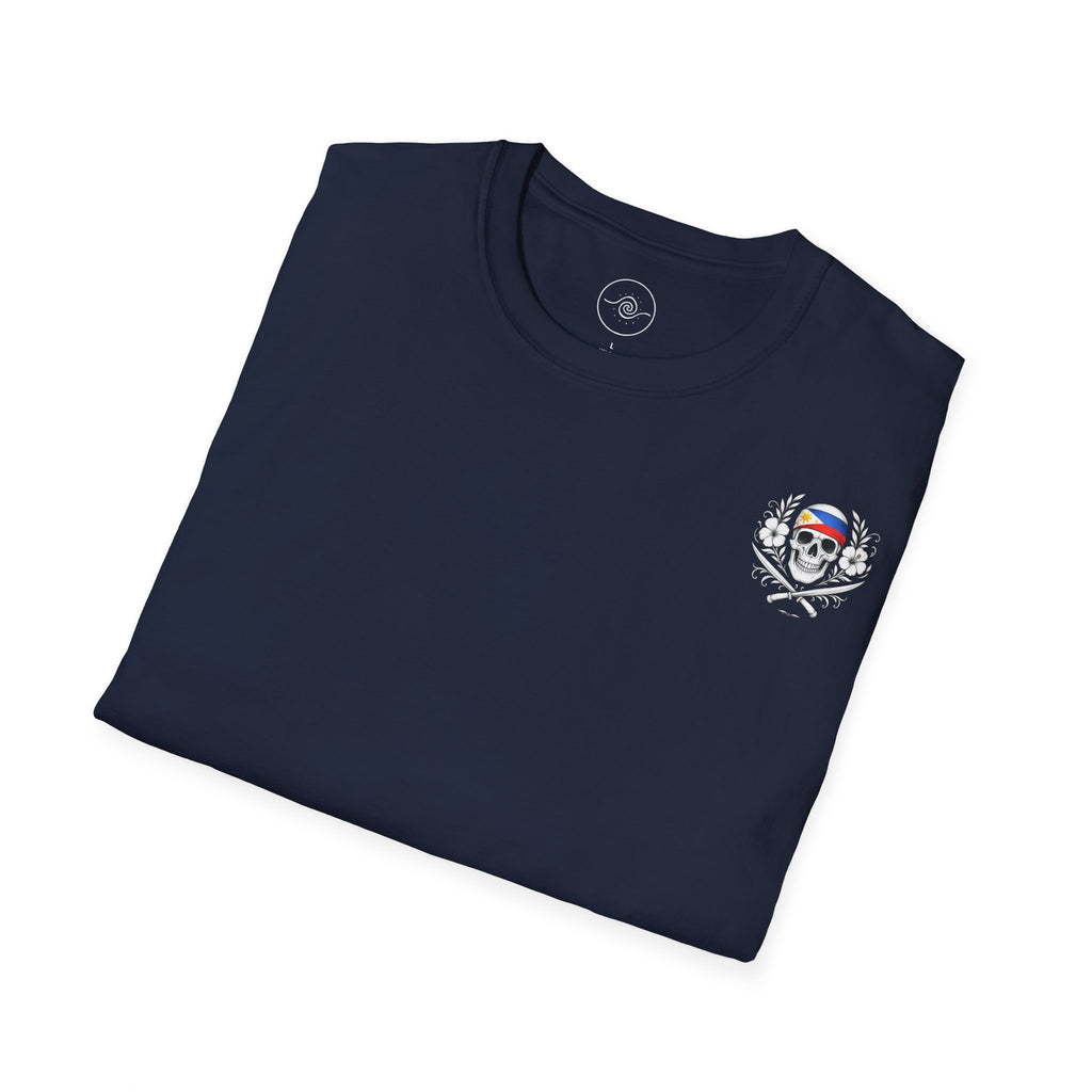 Philippines Flag Skull T-Shirt | Filipino Heritage Streetwear | Sinawali