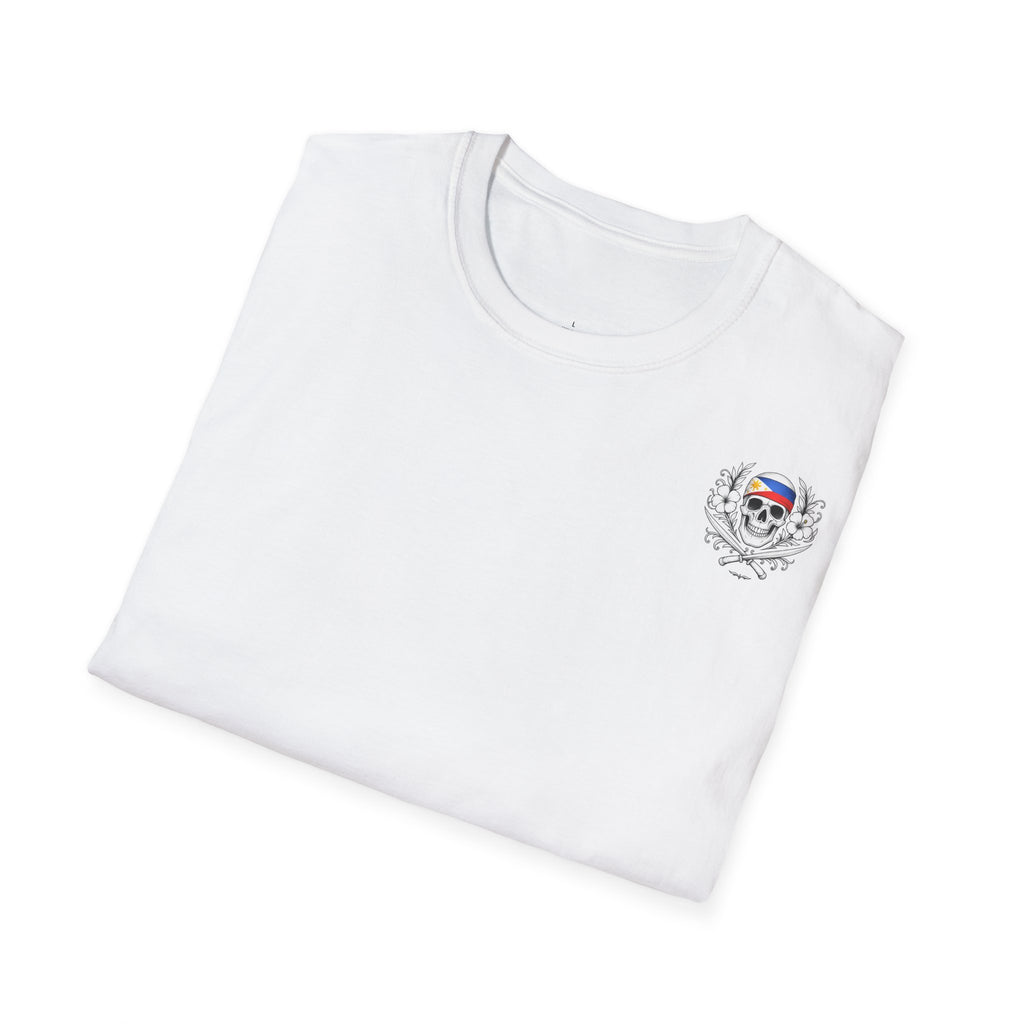 Philippines Flag Skull T-Shirt | Filipino Heritage Streetwear | Sinawali