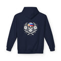 Philippine Flag Skull Hoodie Back | Filipino Heritage Streetwear | Sinawali