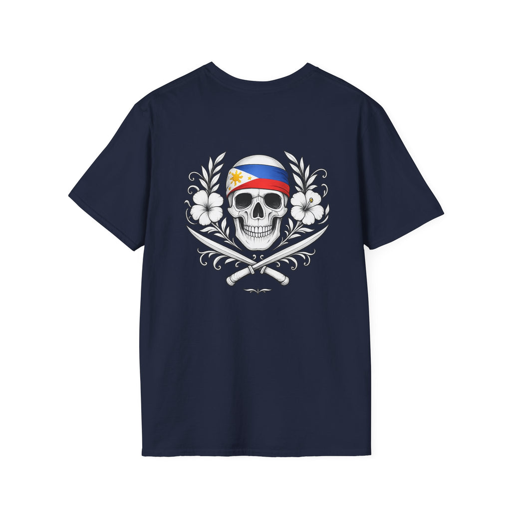 Philippines Flag Skull T-Shirt | Filipino Heritage Streetwear | Sinawali