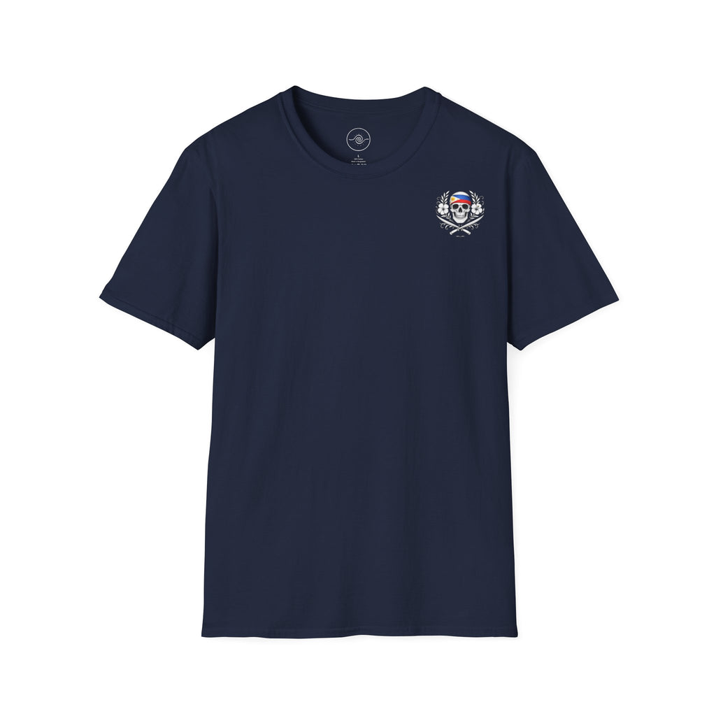 Philippines Flag Skull T-Shirt | Filipino Heritage Streetwear | Sinawali