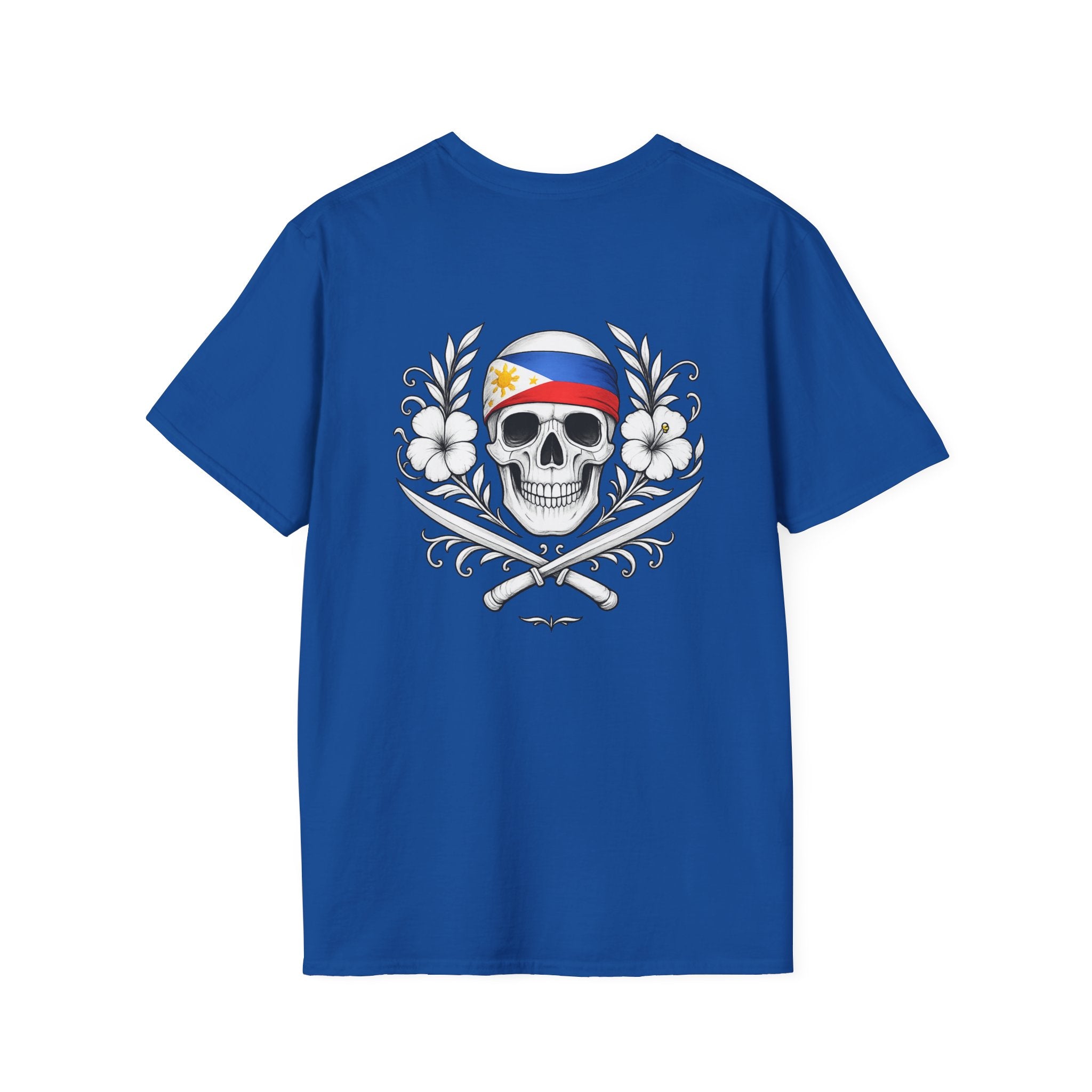 Philippines Flag Skull T-Shirt | Filipino Heritage Streetwear | Sinawali