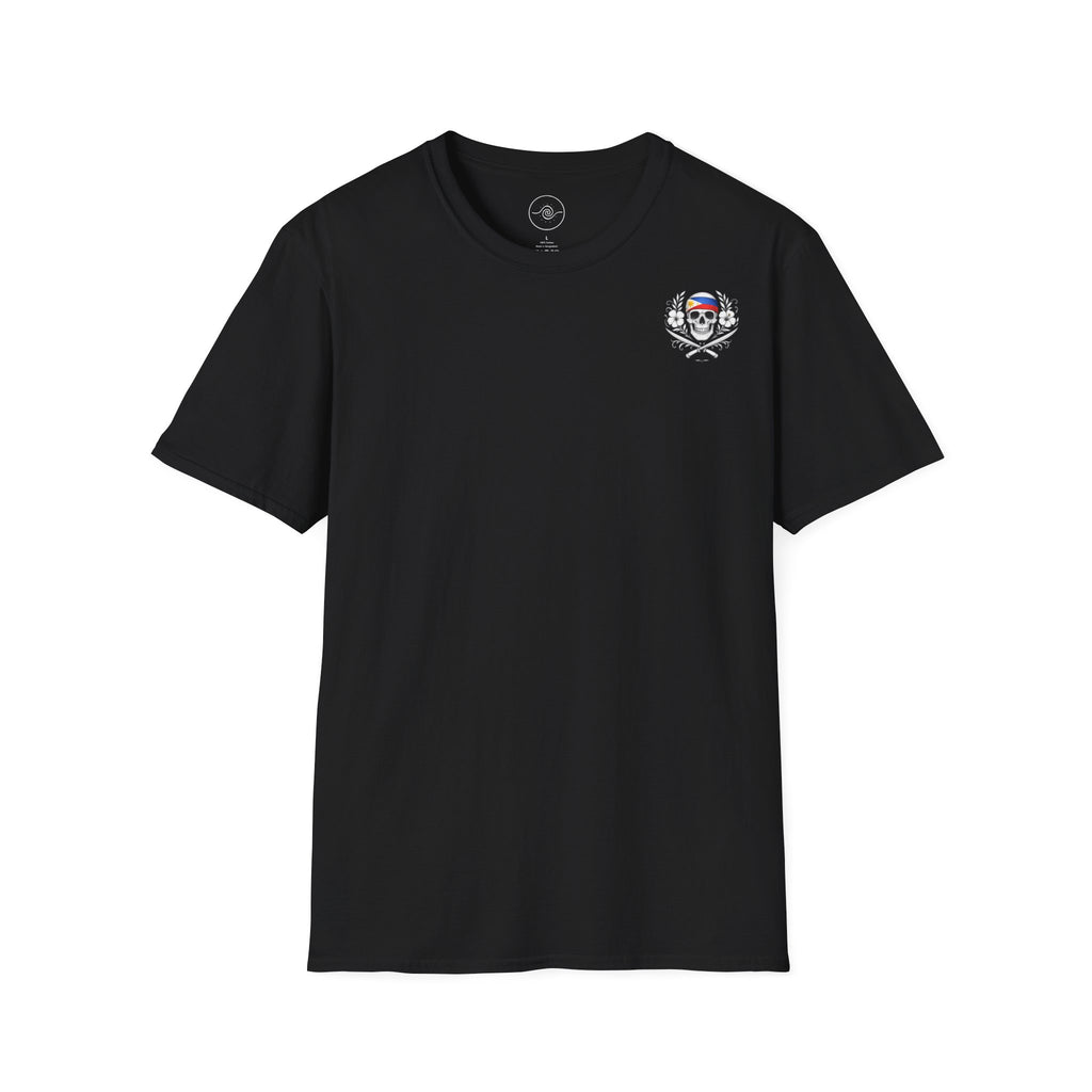 Philippines Flag Skull T-Shirt | Filipino Heritage Streetwear | Sinawali