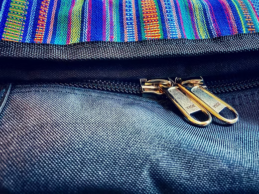 Sinawali Stick Bag | Yakan MultiBlue | Next Gen | Filipino Martial Arts