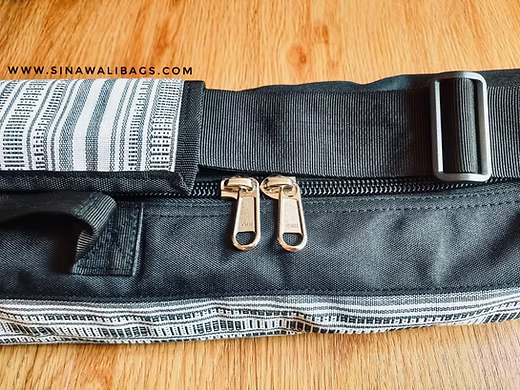 Sinawali Stick Bag | Yakan White | Next Gen | Filipino Martial Arts