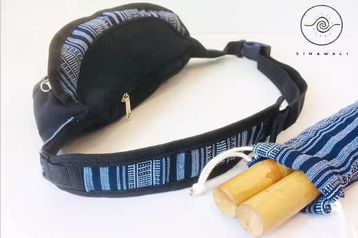 Sinawali CROSSBODY stickbag | Yakan MULTI RED