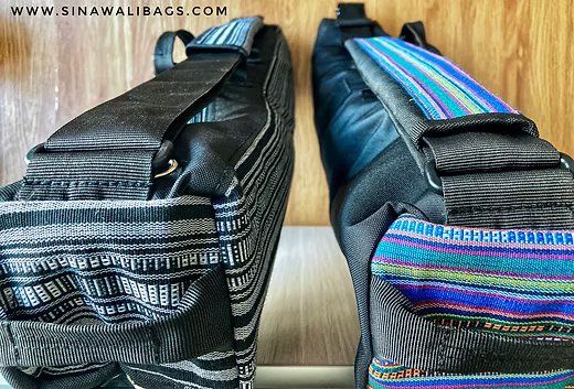Sinawali Stick Bag | Yakan Black | Next Gen | Filipino Martial Arts