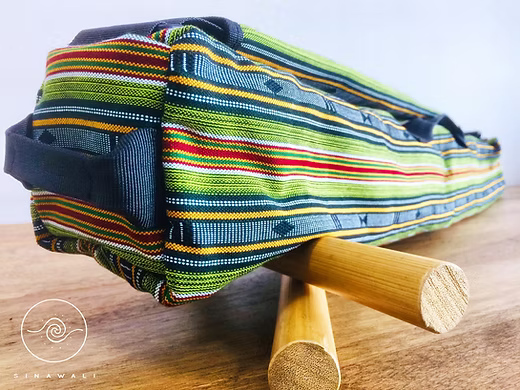 Sinawali Stickbag | SAGADA Emerald Green | Full weave