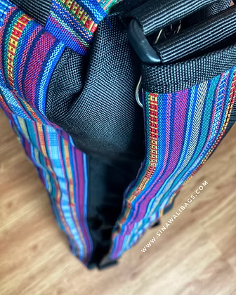 Sinawali Stick Bag | Yakan MultiViolet | Next Gen | Filipino Martial Arts