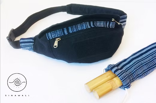 Sinawali CROSSBODY stickbag | Yakan MULTI RED