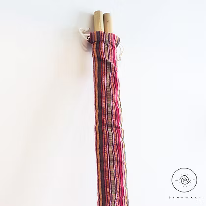 Sinawali CROSSBODY stickbag | Yakan MULTI RED