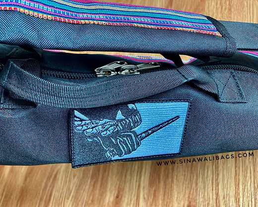 Sinawali Stick Bag | Yakan MultiViolet | Next Gen | Filipino Martial Arts