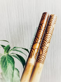 Rattan Sticks | Seigaiha ARTWORK | Filipino Martial Arts