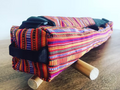 Sinawalibags Stick Bag | Yakan MultiRed | Full Weave | Filipino Martial Arts