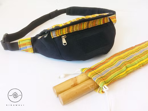 Sinawali CROSSBODY stickbag | Yakan Black
