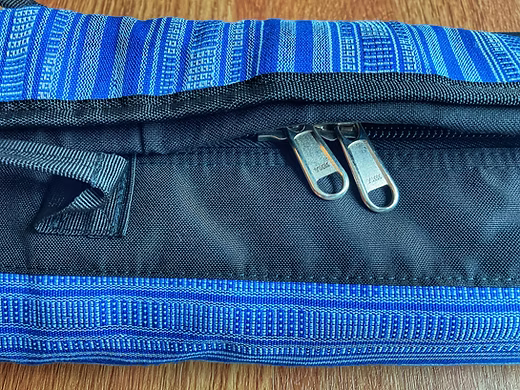 Sinawali Stick Bag | Yakan Royal Blue | Next Gen | Filipino Martial Arts