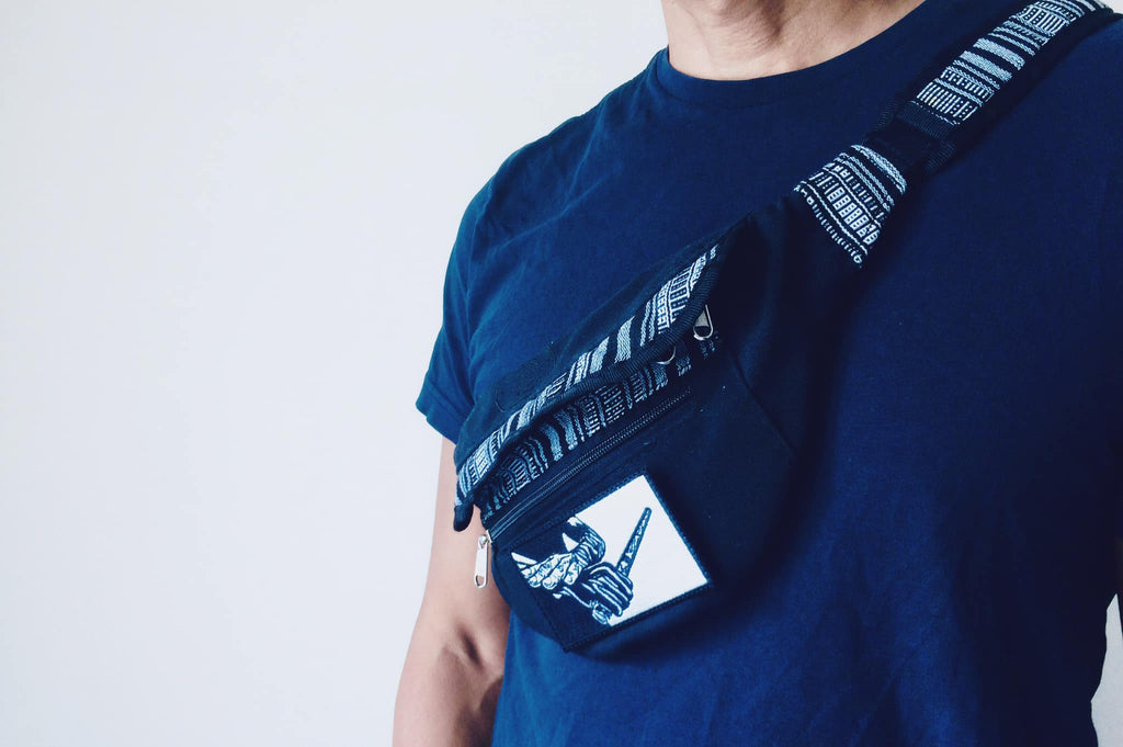 Sinawali CROSSBODY stickbag | Yakan Black