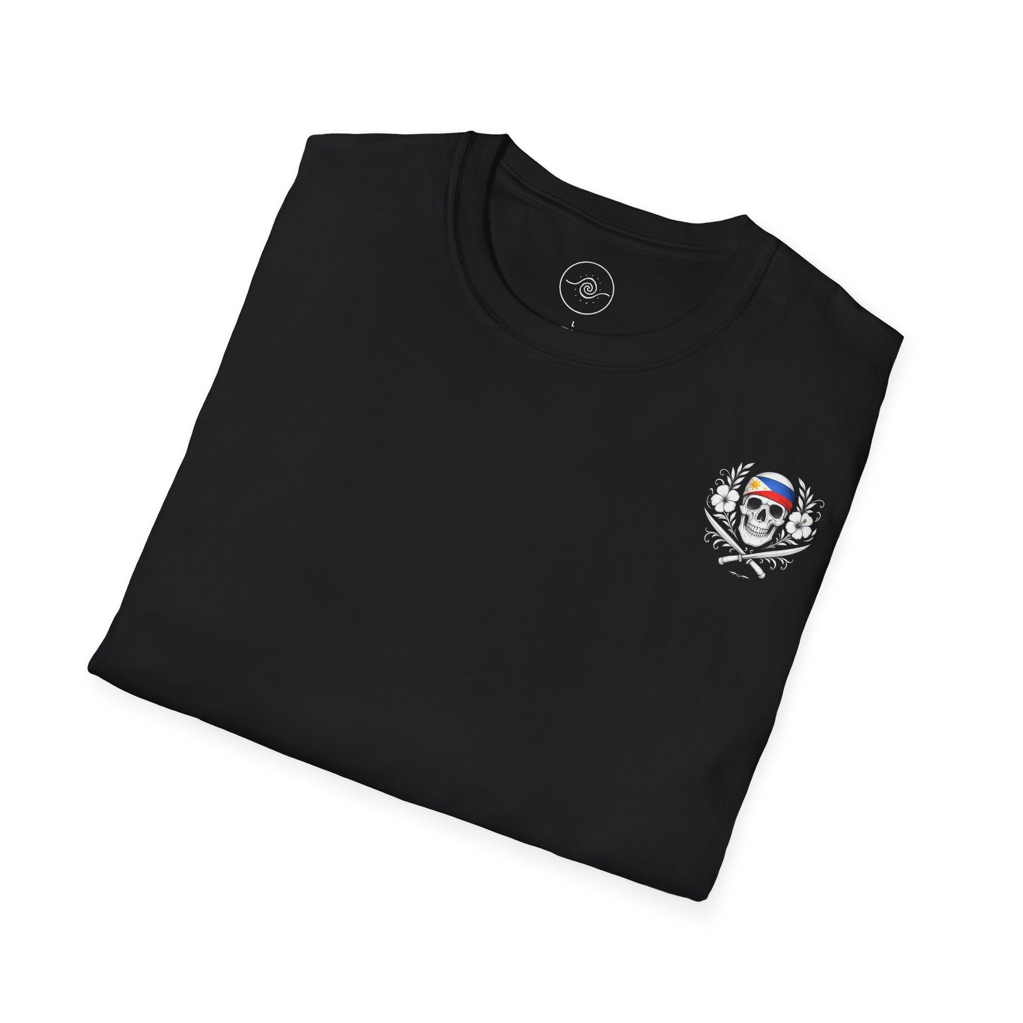 Philippines Flag Skull T-Shirt | Filipino Heritage Streetwear | Sinawali