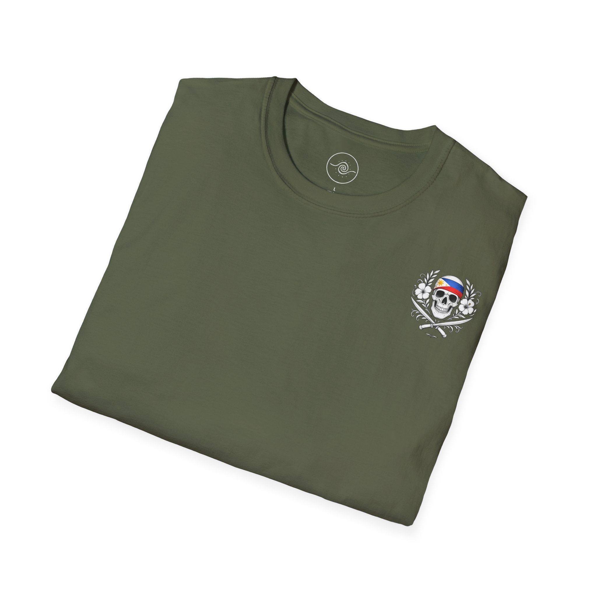 Philippines Flag Skull T-Shirt | Filipino Heritage Streetwear | Sinawali