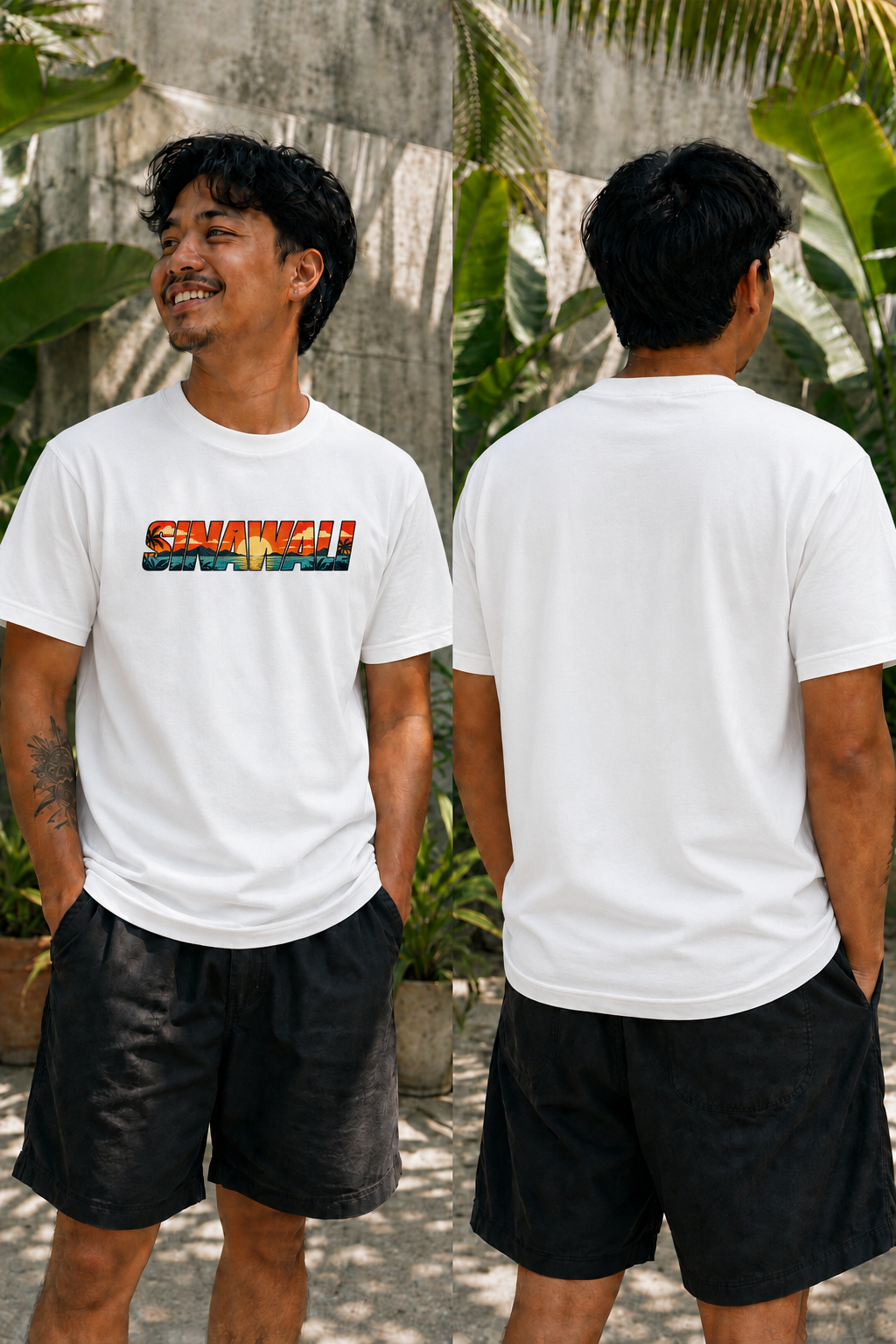The 'Sinawali Sunset' Shirt