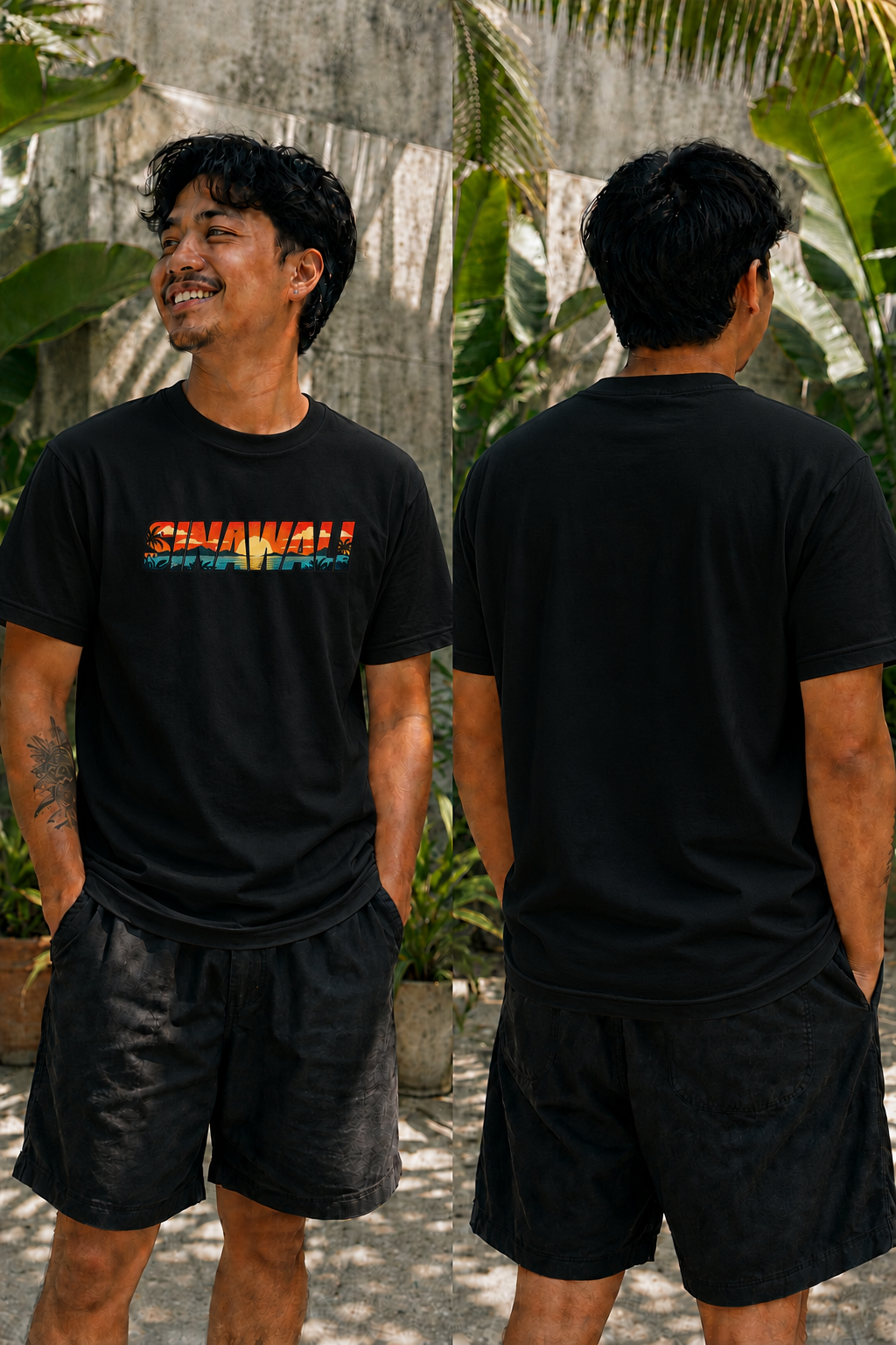 The 'Sinawali Sunset' Shirt