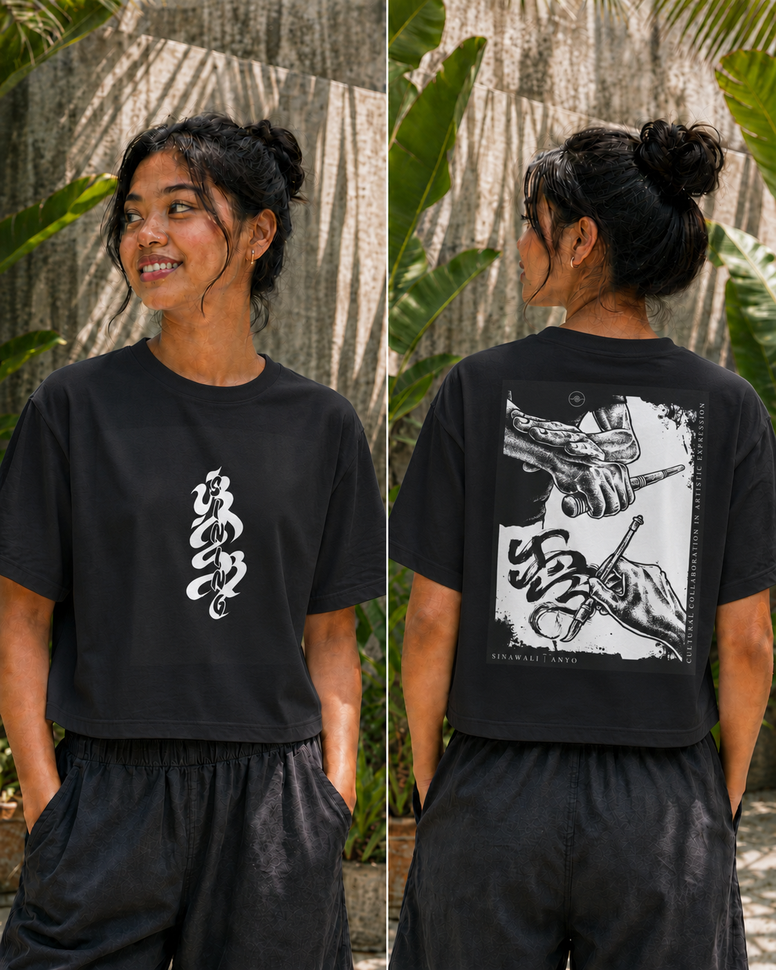 SINAWALI x ANYO 'Baybayin' T-Shirt