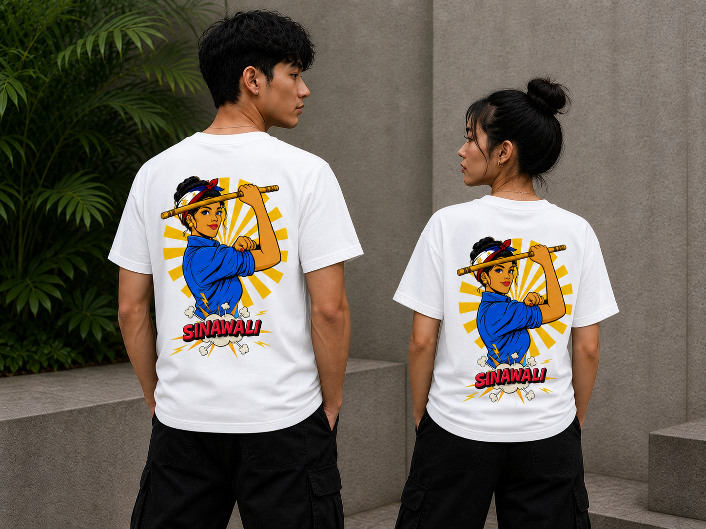 SINAWALI Pop Art Tee 2.0 | Kali Lifestyle | Filipino Martial Arts