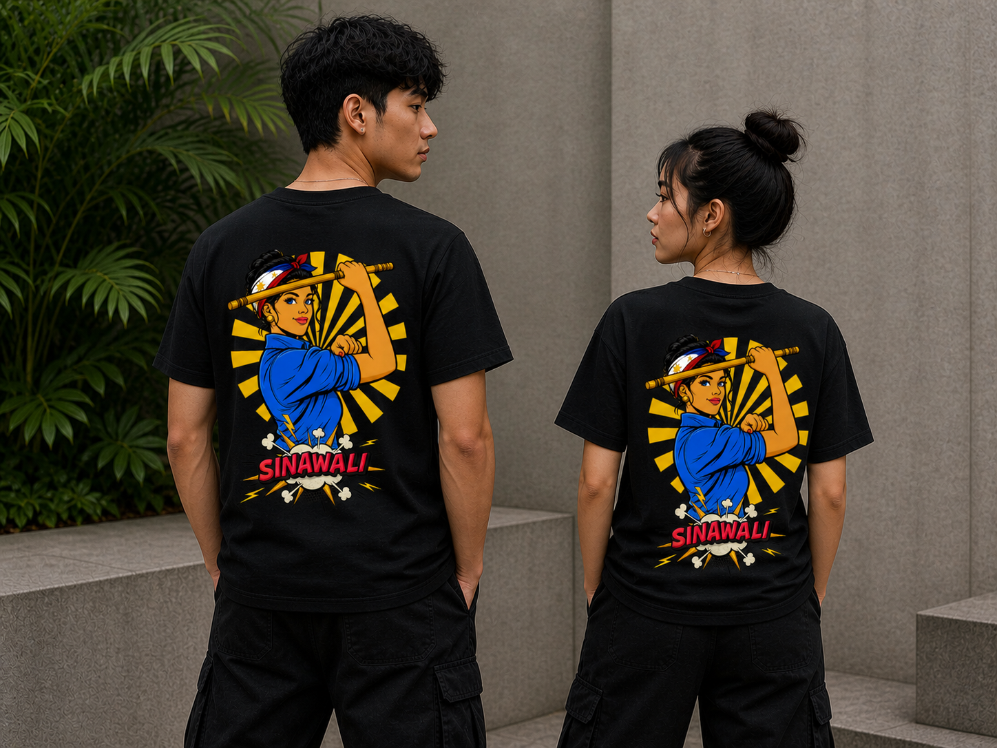 SINAWALI Pop Art Tee 2.0 | Kali Lifestyle | Filipino Martial Arts