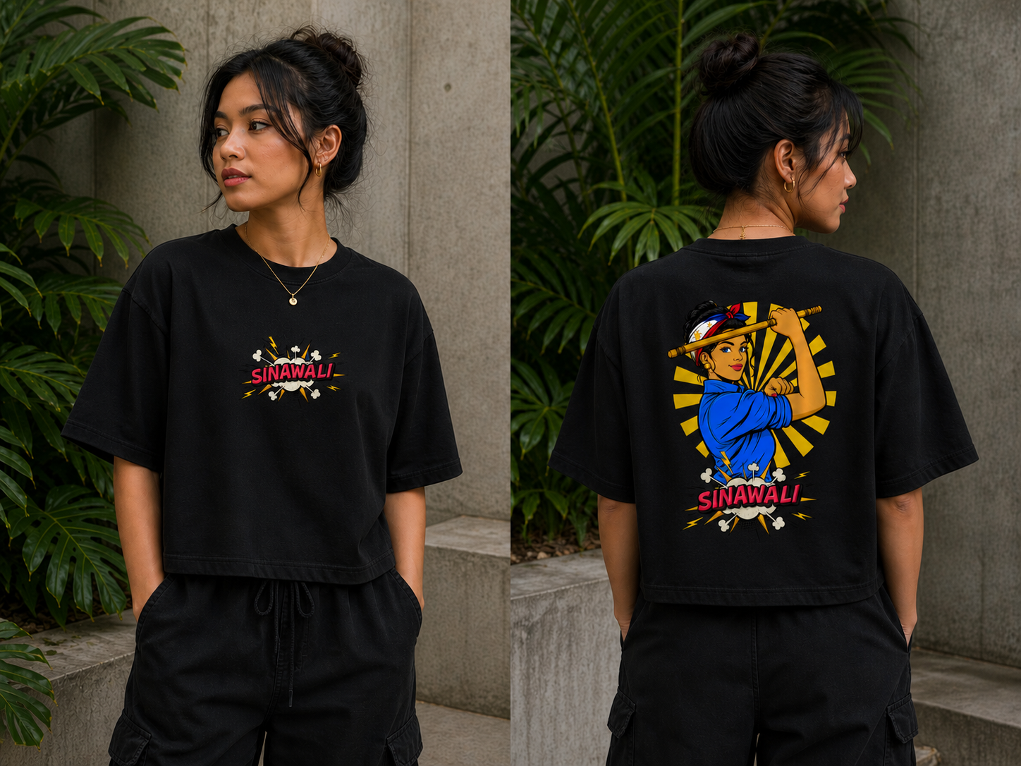SINAWALI Pop Art Tee 2.0 | Kali Lifestyle | Filipino Martial Arts