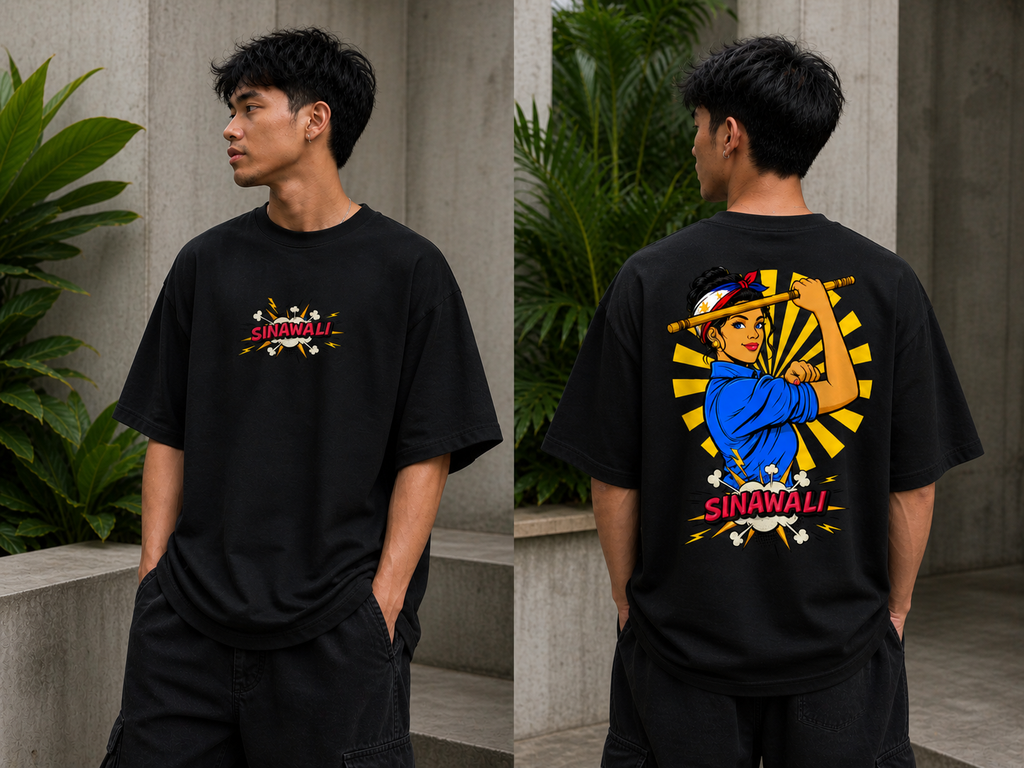 SINAWALI Pop Art Tee 2.0 | Kali Lifestyle | Filipino Martial Arts