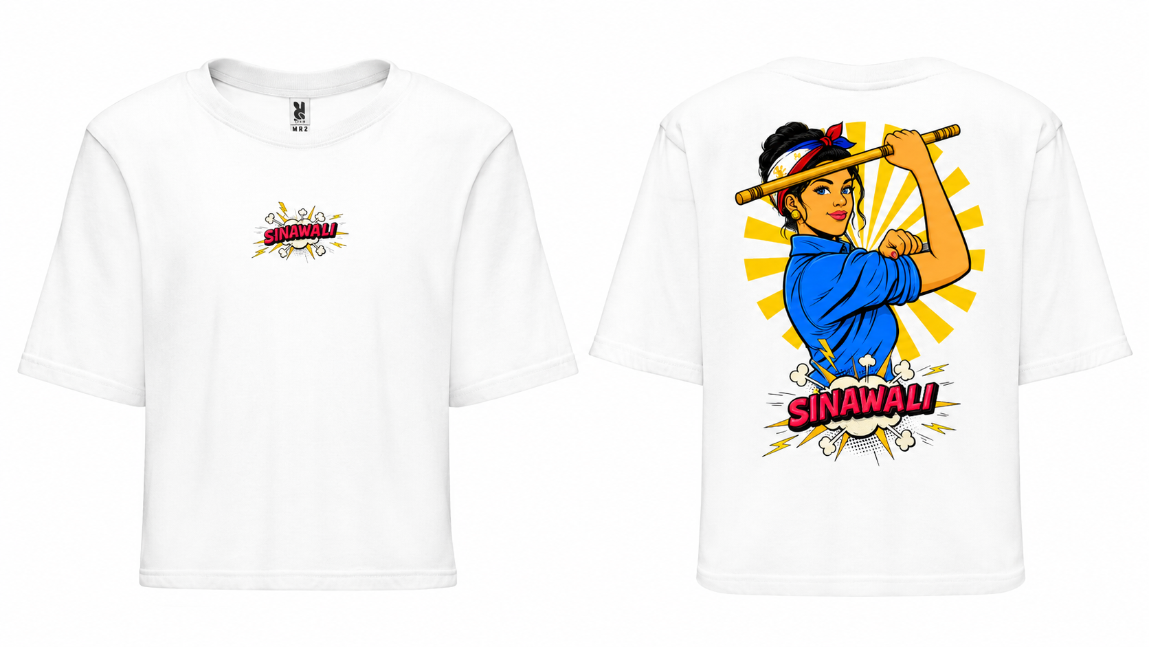 SINAWALI Pop Art Tee 2.0 | Kali Lifestyle | Filipino Martial Arts