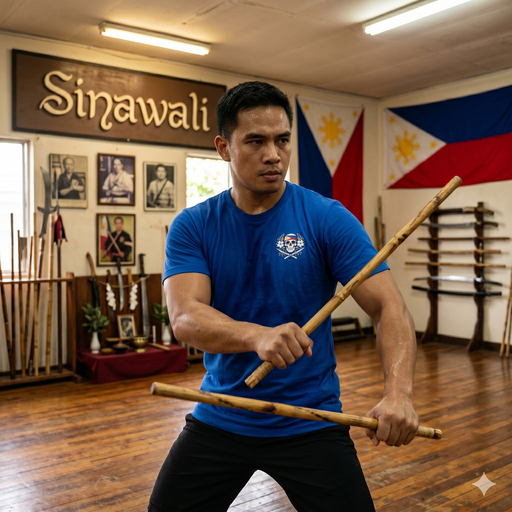 Philippines Flag Skull T-Shirt | Filipino Heritage Streetwear | Sinawali